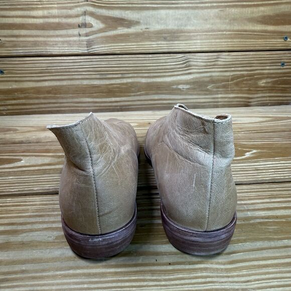 Free People Women’s Royale Dorsay Leather Pointed Toe Flats Size 38 US 7.5 - Picture 6 of 9